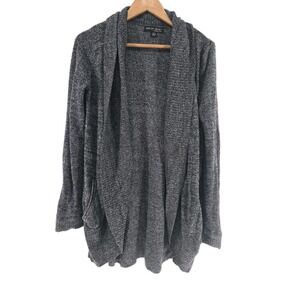 Barefoot Dreams‎ Lite Gray Open Front Sweater Size XS/S Soft Lounge Travel